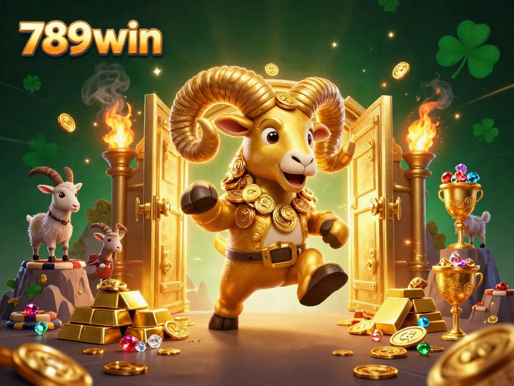 Experience the thrilling adventure at 789win with golden treasures and dynamic casino elements.