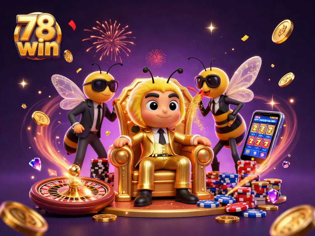Place your bets at 78 win and enjoy thrilling casino action with vibrant gaming visuals.