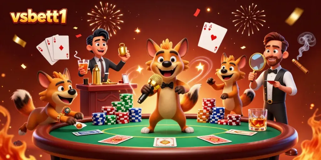 Hyenas entertain at vsbett1 casino with live comedy and gaming excitement.
