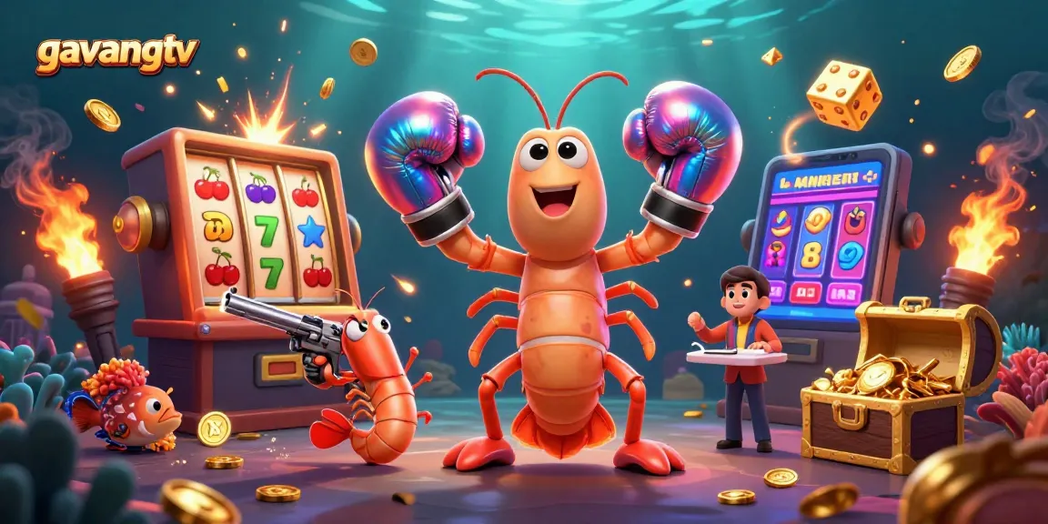 Experience thrilling gaming action with GavangTV’s vibrant casino atmosphere and characters