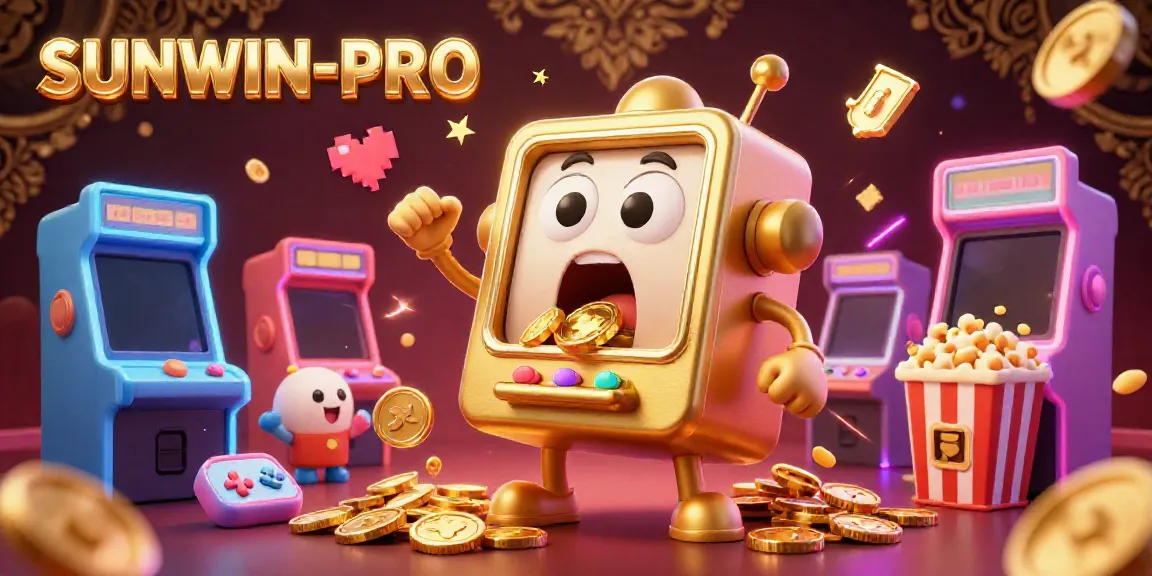 Experience thrilling wins with sunwin-pro in a vibrant casino atmosphere featuring lively slot machines and arcade games.