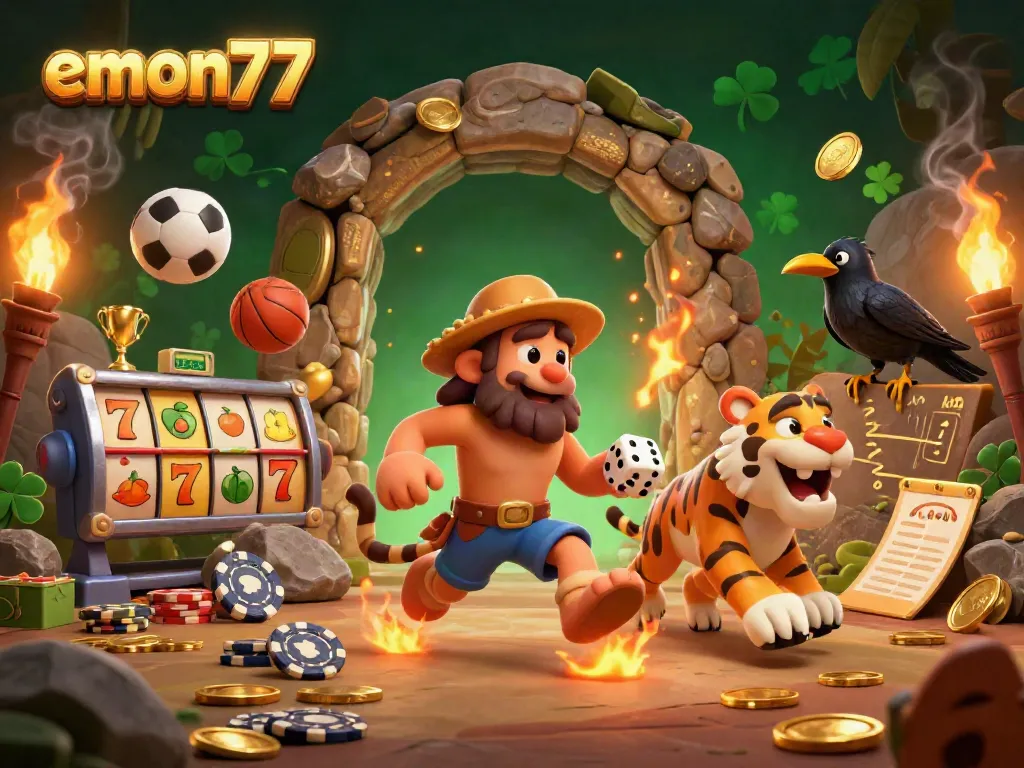 Experience thrilling gameplay at emon77 featuring dynamic slots and a vibrant casino atmosphere.