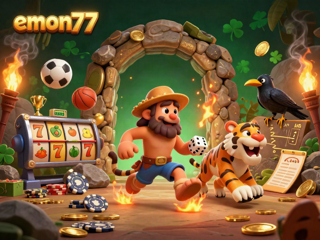 Experience thrilling gameplay at emon77 featuring dynamic slots and a vibrant casino atmosphere.