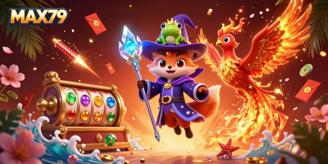 Win exciting prizes at MAX79 with mystical characters and vibrant slot games.
